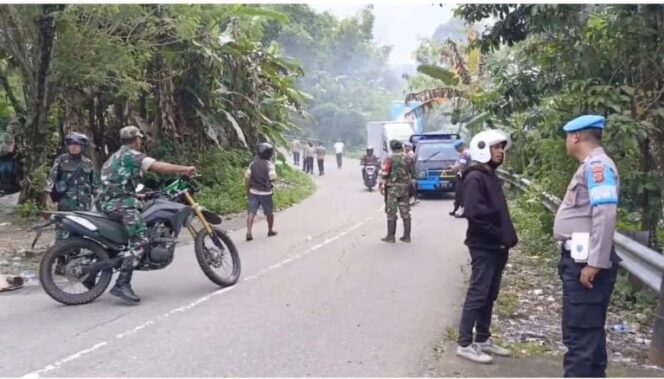 
					TNI-Polri Amankan Amukan Massa di Hunut