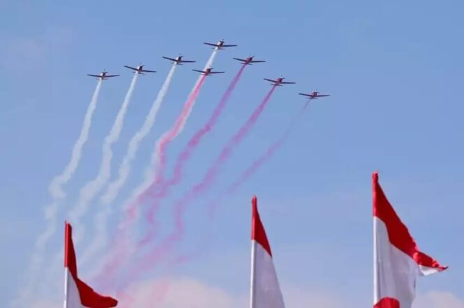 
					Jadi Bagian Tim Demo Udara TNI AU, JAT Sukses Meriahkan Peringatan HUT ke-80 Kemerdekaan RI