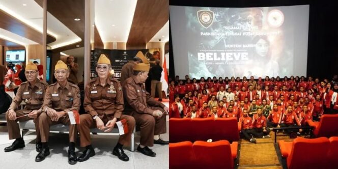 
					Film ‘BELIEVE’ Tembus 1 Juta Penonton, Nobar Bareng Veteran dan Paskibraka Bikin Haru