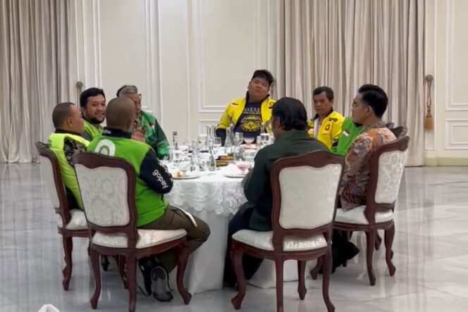 
					Gibran Temui Perwakilan Ojol di Istana Wapres