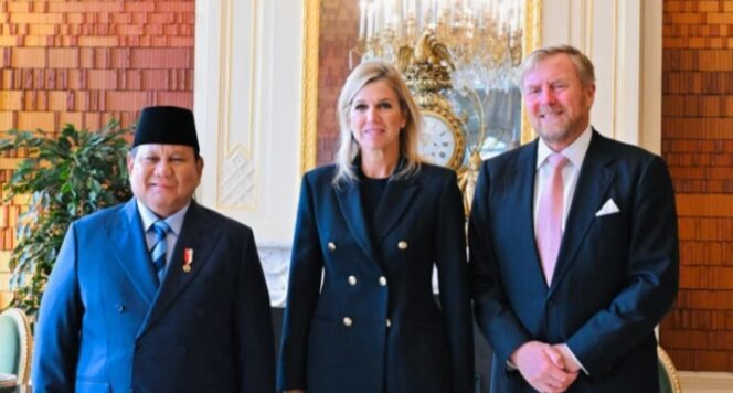 
					Presiden Prabowo Diterima Raja dan Ratu Belanda, Tegaskan Persahabatan Kedua Negara