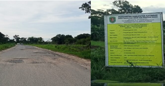 
					Diduga Pemeliharaan Berkala Jalan Kasongan Tumbang Kaman Tidak Sesuai Spek dan Mark Up, APH Diminta Usut Tuntas