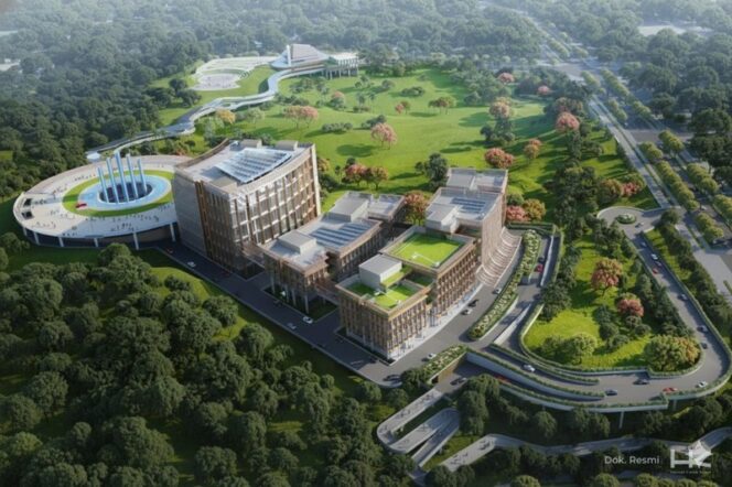 
					Pembangunan Gedung DPR dan MA di IKN Resmi Dimulai