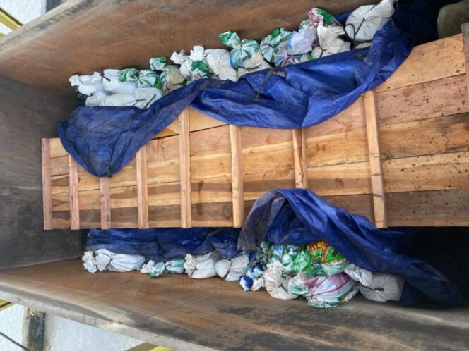 
					Diduga Akan Diseludupkan, Satgas Halilintar TNI AL Amankan 7 TON Bijih Tima