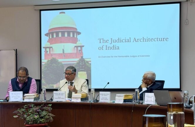 
					Hakim India-Indonesia Bahas Konvergensi Tantangan Hukum