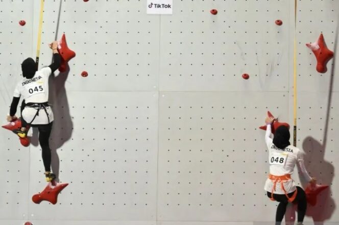 
					Dominasi kualifikasi, empat pasang atlet panjat tebing Indonesia melaju ke Final