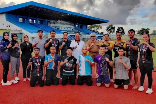 
					Ketum KONI Pusat Tinjau Atlet Pencak Silat dan Renang Babel, Marciano Norman Yakin Lahir Juara Dunia