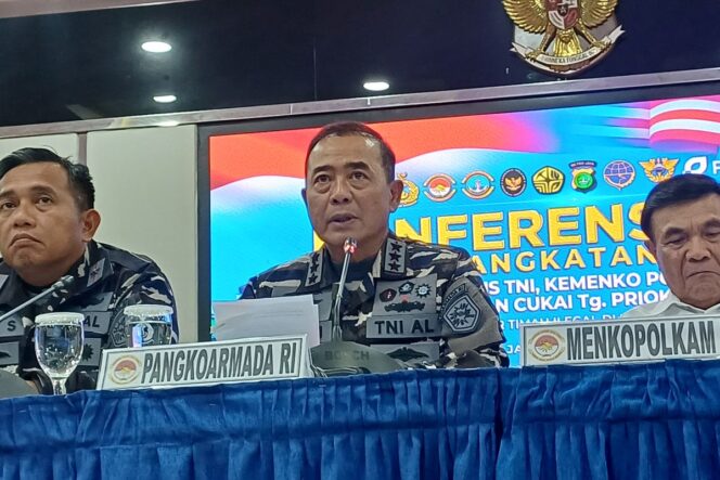 
					TNI AL Klaim Selamatkan Rp 14,8 T Potensi Kerugian Negara Lewat Operasi Laut