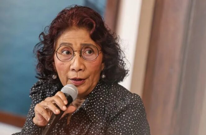 
					Susi Pudjiastuti sebut pembentukan DSI dukung transparansi perdagangan