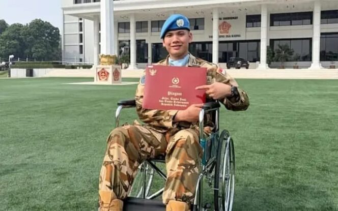 
					Lettu Inf Sulthan, Selamat dari Serangan Bom demi Bendera Merah Putih