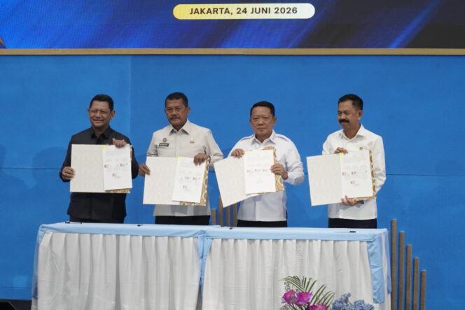
					MA, Kejaksaan Agung dan Kemenipas Teken Kerjasama Persidangan Elektronik