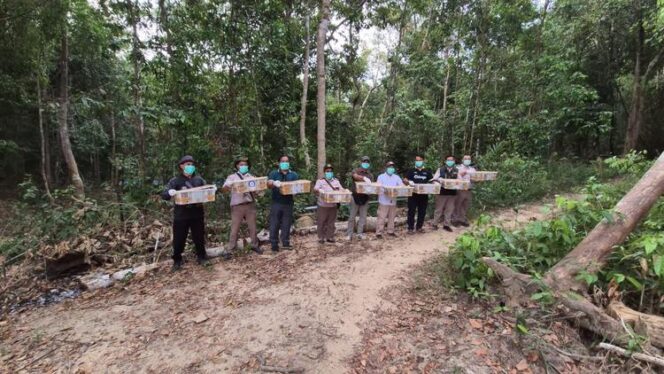 
					372 Burung Gagal Diselundupkan, Karantina Babel Lepasliarkan ke Habitat Aslinya