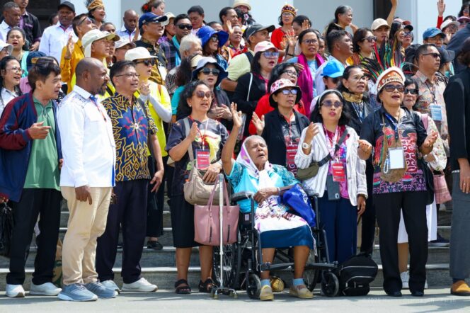 
					Puncak Hari Doa Nasional 2026 di Nusantara, Delapan Aras Gereja Doakan Bangsa