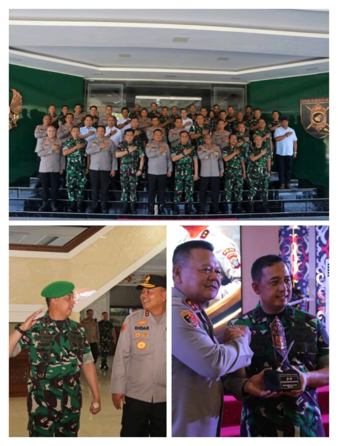 
					Perkuat Sinergitas TNI-Polri, Kapolda Kaltim Silaturahmi Bersama Pangdam VI/Mulawarman
