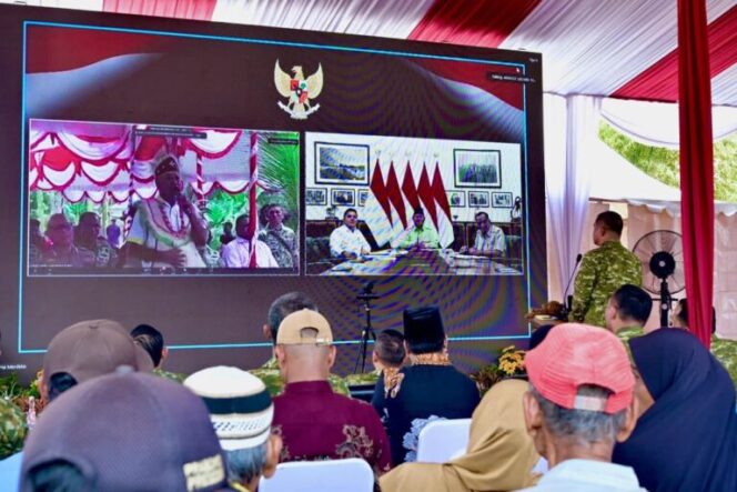 
					Resmikan 3.395 Jembatan TNI-Polri dan 3.000 Sumber Air Bersih TNI AD, Presiden Prabowo: Misi Bakti kepada Rakyat