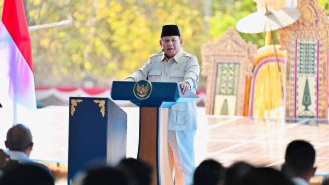 
					Presiden Prabowo: Bagaimana Kita Punya Ratusan Helikopter kalau Tak Ada Uang? Korupsi Harus Diperangi
