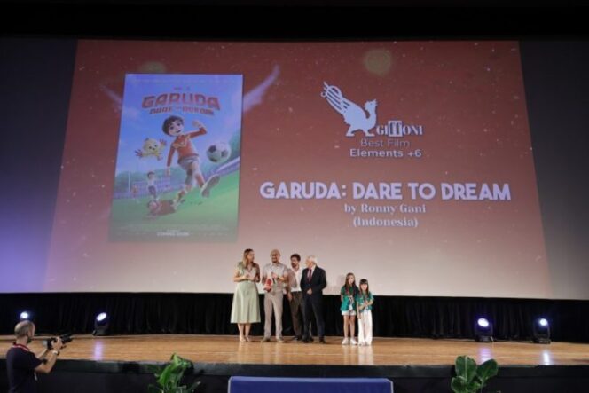 
					Film Animasi Indonesia Garuda: Dare to Dream Raih Dua Penghargaan di Festival Film Italia
