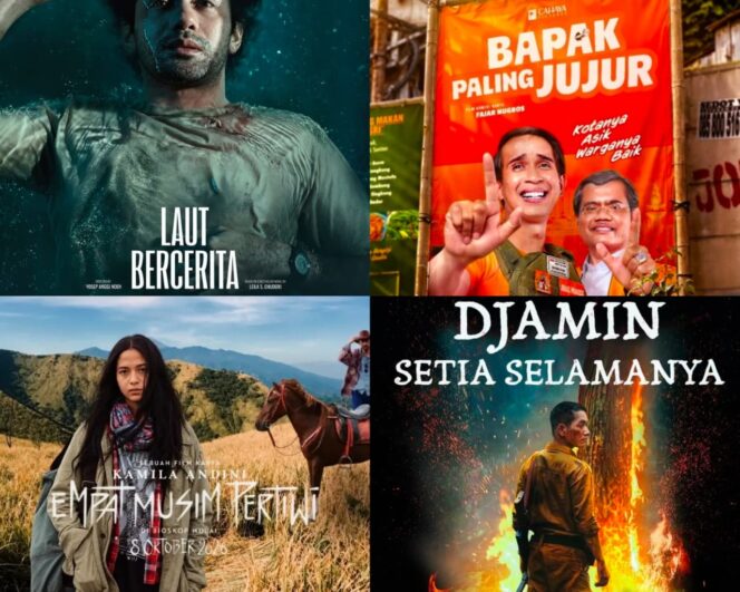 
					8 Film Indonesia Tayang Oktober 2026, Ada Laut Bercerita yang Masuk Kompetisi Busan