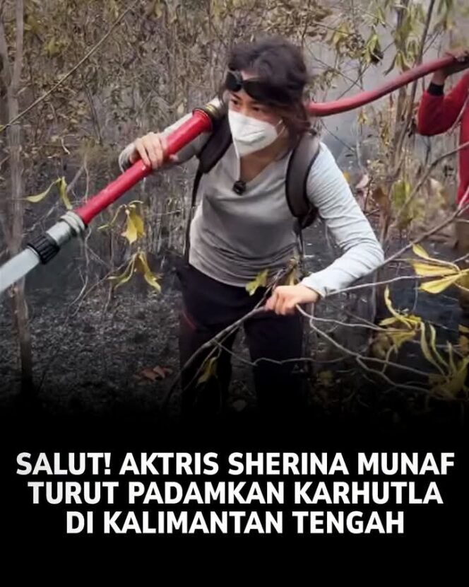 
					Sherina Munaf Turun Tangan Bantu Padamkan Karhutla di Kalimantan