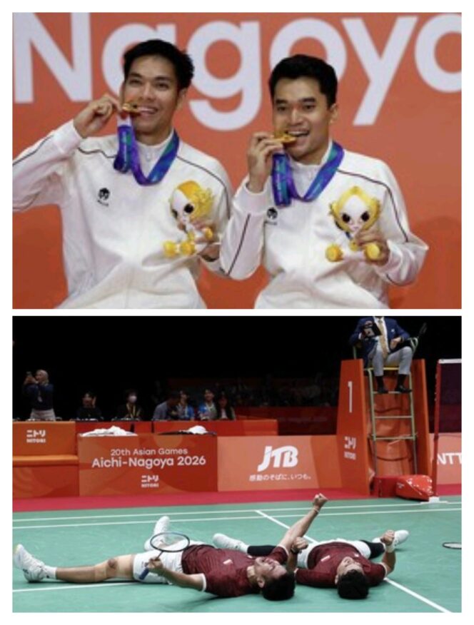 
					Leo/Daniel Raih Emas Asian Games 2026 usai Juara SEA Games 2021