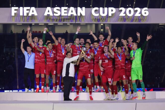 
					Indonesia Bangga, Skuad Garuda Berhasil Raih Juara FIFA Asean Cup 2026