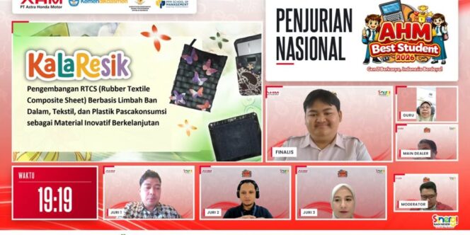 
					Dari Bangku Sekolah untuk Indonesia, 1.215 Pelajar Adu Inovasi di AHM Best Student 2026