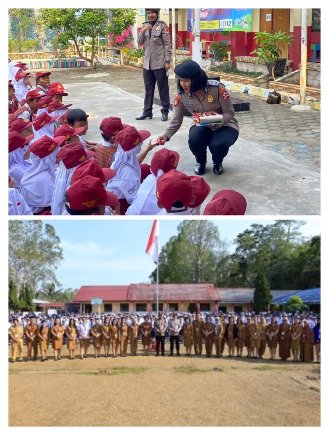 
					Tak Sekadar Jaga Keamanan, Polri Ajak Pelajar Peduli Pendidikan dan Lingkungan