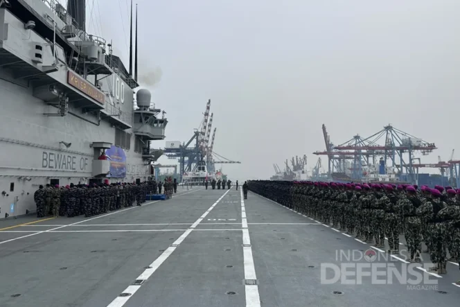 
					KSAL Pimpin Sumpah Pemuda di KRI Sriwijaya-100, Empat Satuan TNI AL Raih Samkaryanugraha