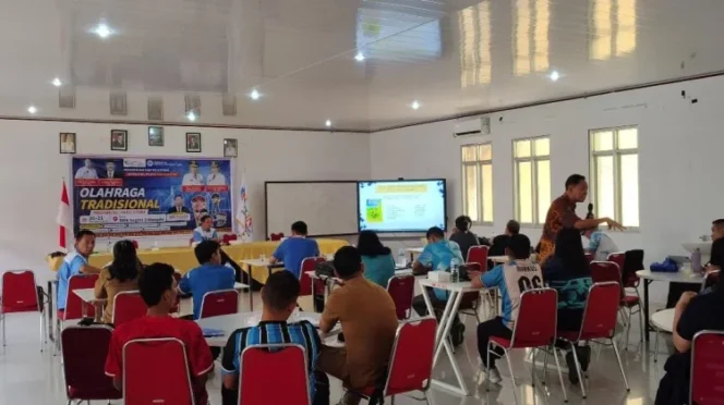 
					Lestarikan Budaya, PORTINA Sulut Latih Pelatih Olahraga Tradisional
