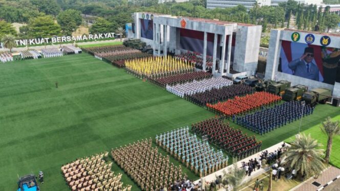 
					Presiden Prabowo Pimpin Upacara Peringatan HUT ke-81 TNI di Cilangkap