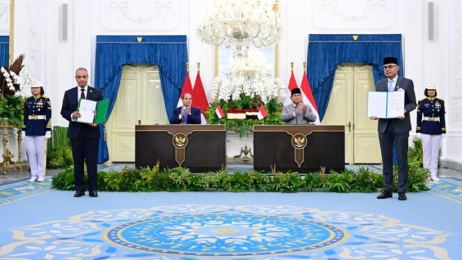 
					Pertemuan Presiden Prabowo dan Presiden El-Sisi Hasilkan Empat Kesepakatan Kerja Sama
